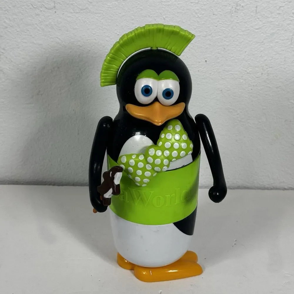 Sea world penguin‎ Tumbler Cup Souvenir Buildable Mr. Potato Head Style
